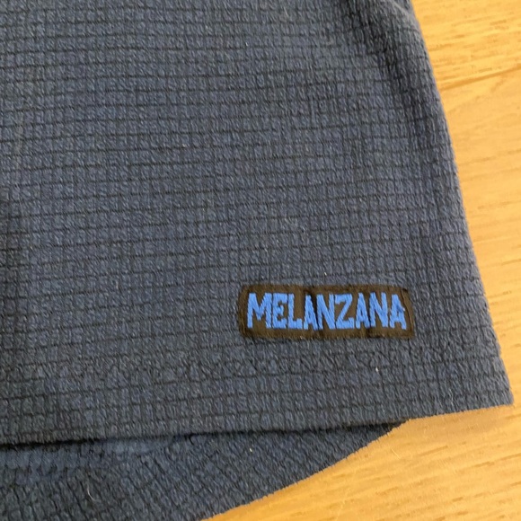 Melanzana Tops - Melanzana micro grid fleece half zip top